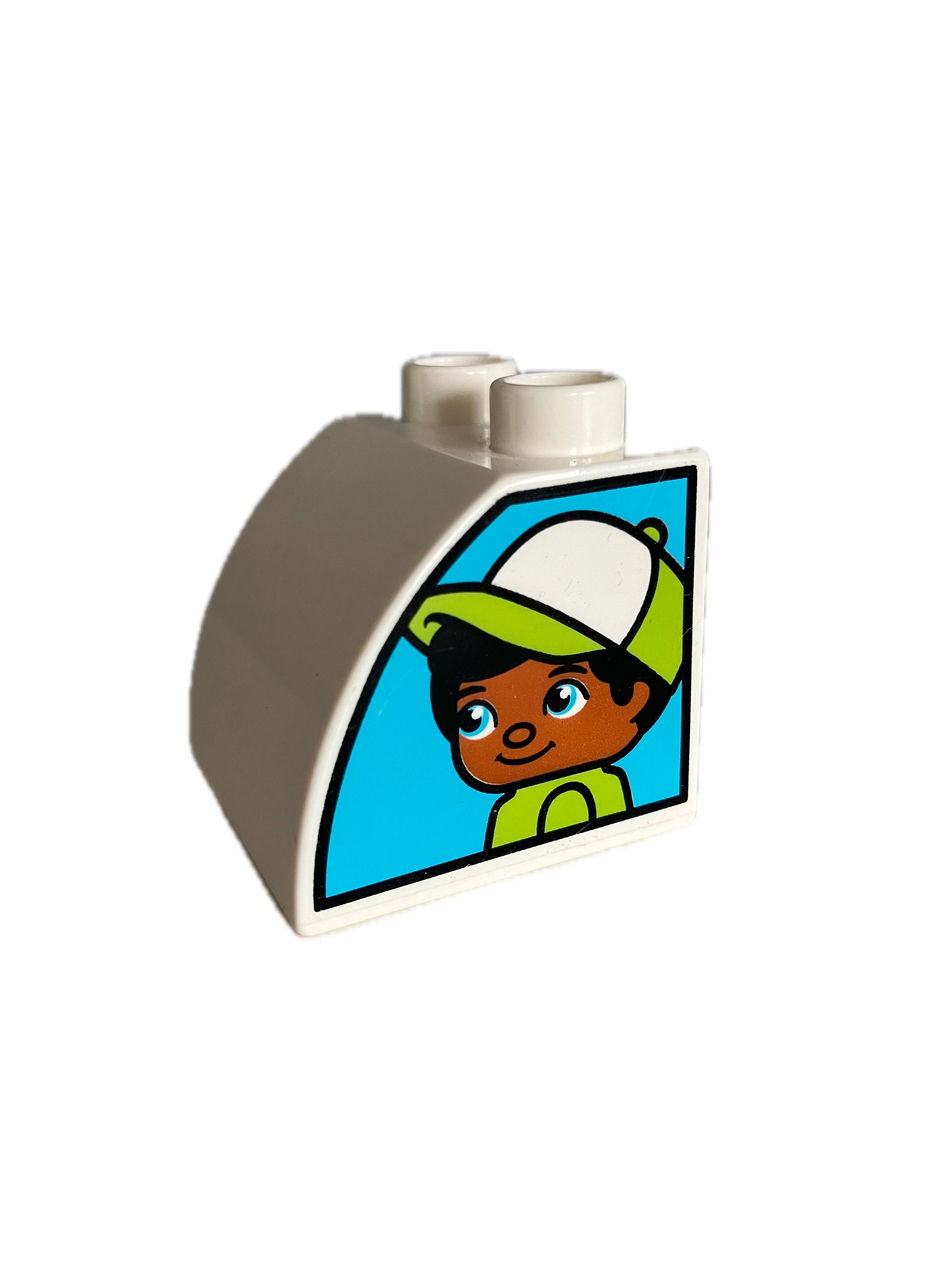 Lego® Duplo® děti v autě bílá kostka